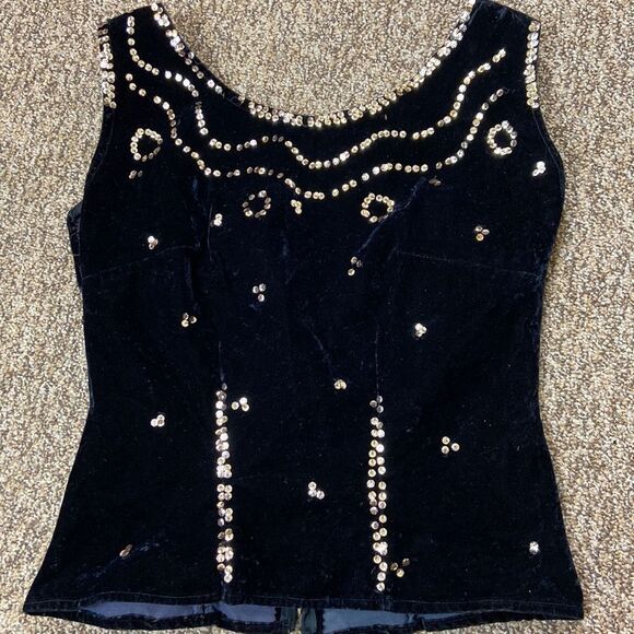 handmade Tops - Vintage Handmade Women Blouse Size M